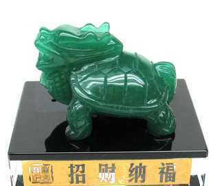 东陵玉龙头龟车饰 商务礼品的独特选择与精湛工艺解析